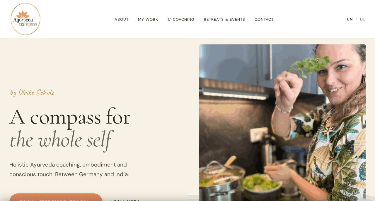 Ayurveda Compass website