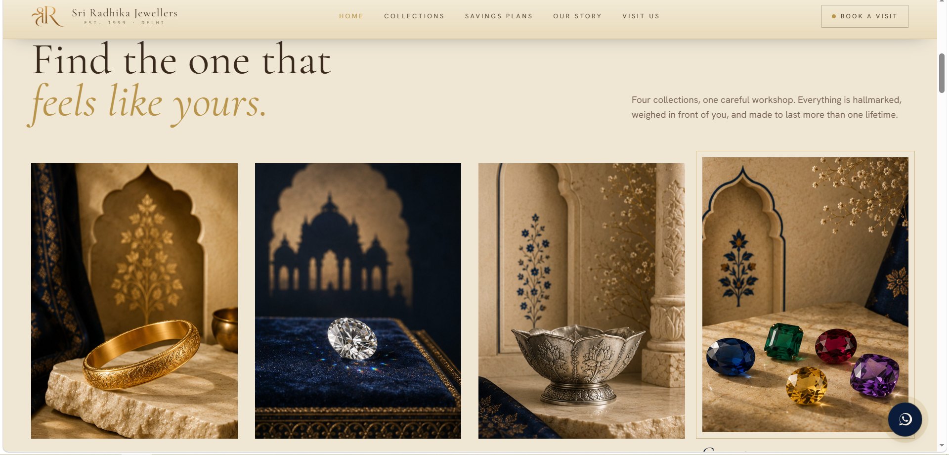 Collections — Find the one that feels like yours